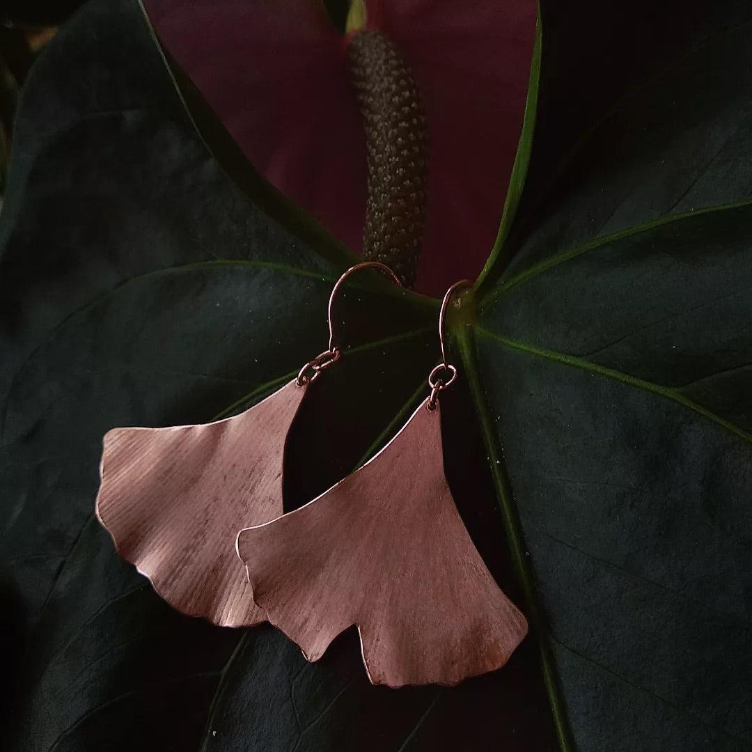 Pendientes Ginkgo Biloba-4