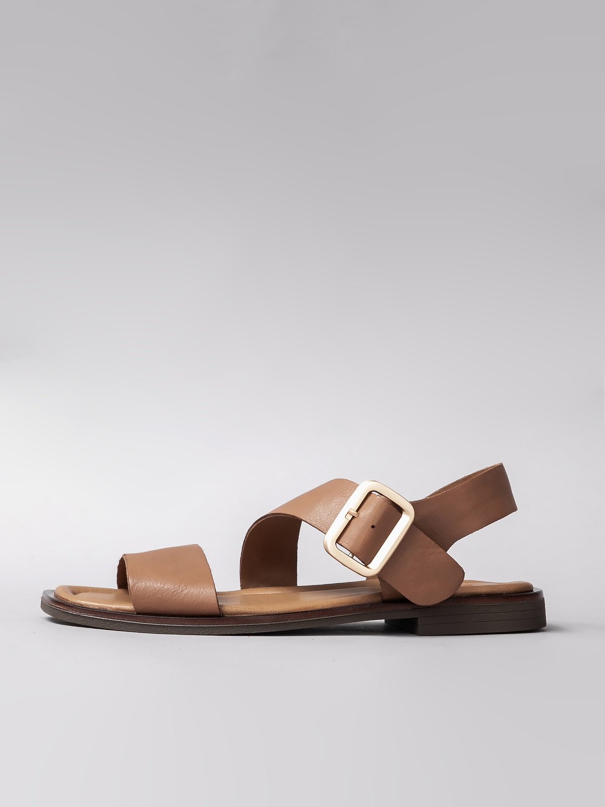 Women's leather sandals-0