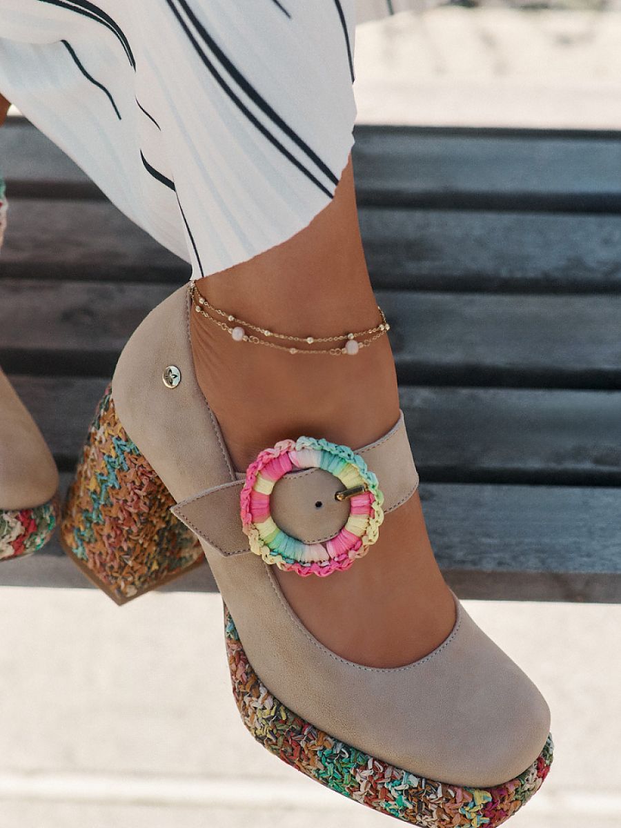 Block heel pumps model 212999 Step in style-1