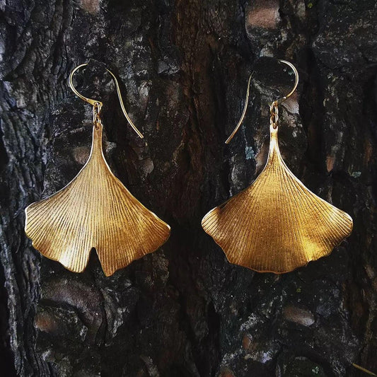 Pendientes Ginkgo Biloba-0