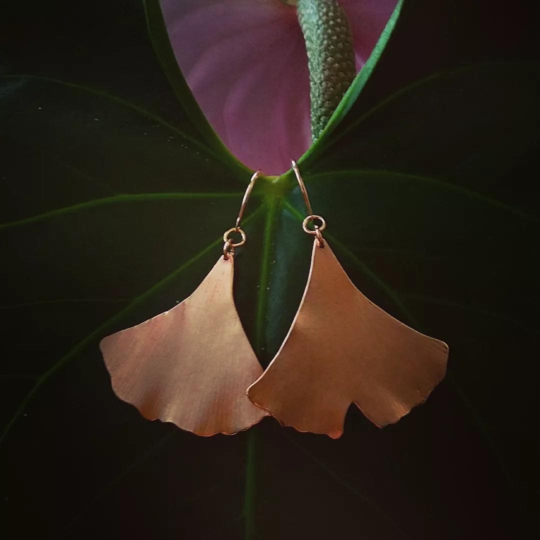 Pendientes Ginkgo Biloba-1